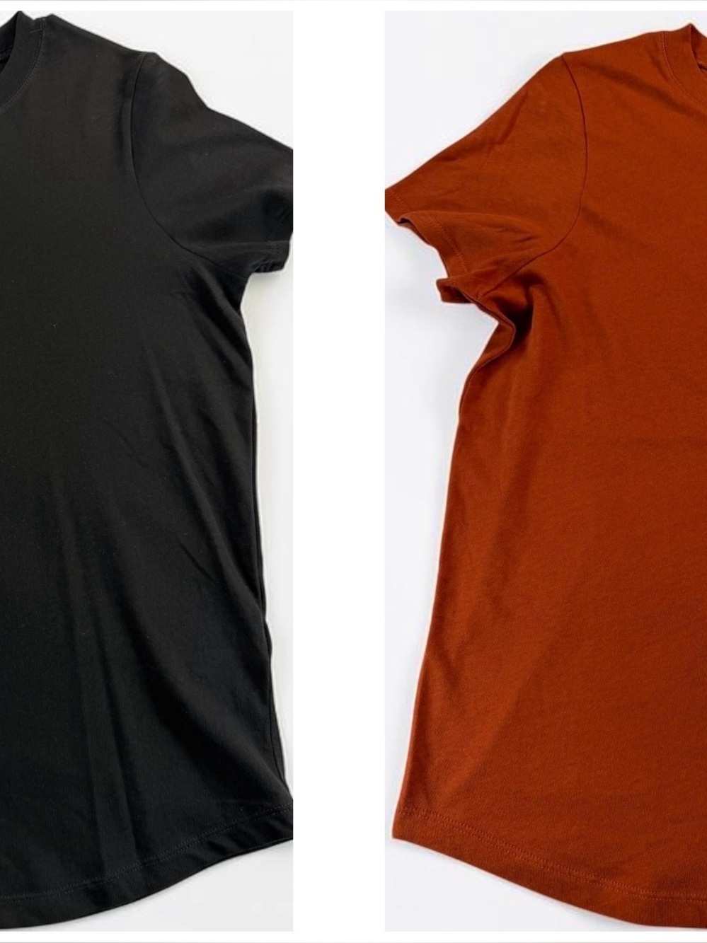 Madewell Short Sleeve Cotton Crewneck Tee BUNDLE of 2 Size Medium